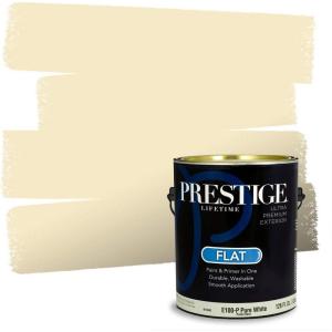 imagePRESTIGE Paints Interior Paint and Primer In One 1Gallon Eggshell Comparable Match of Benjamin Moore Almond Bisque212BMPCM