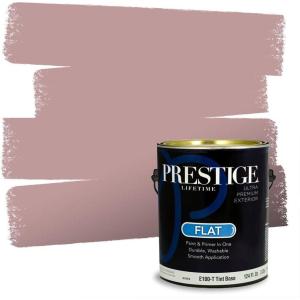 imagePRESTIGE Paints Interior Paint and Primer In One 1Gallon Eggshell Comparable Match of Benjamin Moore Unspoken Love1264BMPCM