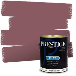 imagePRESTIGE Paints Interior Paint and Primer In One 1Gallon Eggshell Comparable Match of Benjamin Moore Unspoken Love1266BMPCM