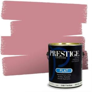 imagePRESTIGE Paints Interior Paint and Primer In One 1Gallon Eggshell Comparable Match of Benjamin Moore Unspoken Love1279BMPCM