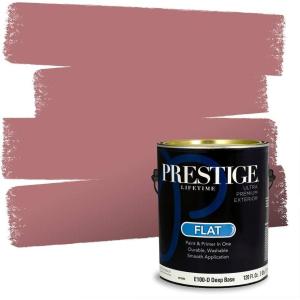 imagePRESTIGE Paints Interior Paint and Primer In One 1Gallon Eggshell Comparable Match of Benjamin Moore Unspoken Love1280BMPCM
