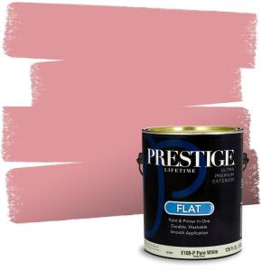 imagePRESTIGE Paints Interior Paint and Primer In One 1Gallon Eggshell Comparable Match of Benjamin Moore Unspoken Love1284BMPCM