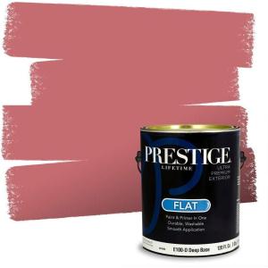 imagePRESTIGE Paints Interior Paint and Primer In One 1Gallon Eggshell Comparable Match of Benjamin Moore Unspoken Love1286BMPCM