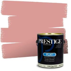 imagePRESTIGE Paints Interior Paint and Primer In One 1Gallon Eggshell Comparable Match of Benjamin Moore Unspoken Love1292BMPCM