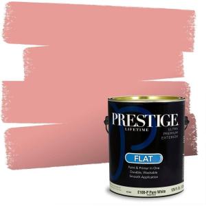 imagePRESTIGE Paints Interior Paint and Primer In One 1Gallon Eggshell Comparable Match of Benjamin Moore Unspoken Love1297BMPCM