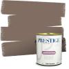 imagePRESTIGE Interior Paint and Primer in One Prairie Dust SemiGloss 1 GallonFrench Roast