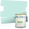 imagePRESTIGE Paints Interior Paint and Primer In One 1Gallon SemiGloss Comparable Match of Benjamin Moore Colonial Blue659BMPCM