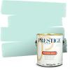imagePRESTIGE Paints Interior Paint and Primer In One 1Gallon SemiGloss Comparable Match of Benjamin Moore Colonial Blue659BMPCM