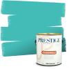 imagePRESTIGE Paints Interior Paint and Primer In One 1Gallon SemiGloss Comparable Match of Benjamin Moore Colonial Blue663BMPCM