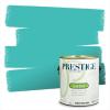 imagePRESTIGE Paints Interior Paint and Primer In One 1Gallon SemiGloss Comparable Match of Benjamin Moore Colonial Blue663BMPCM