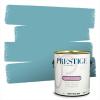 imagePRESTIGE Paints Interior Paint and Primer In One 1Gallon SemiGloss Comparable Match of Benjamin Moore Colonial Blue725BMPCM