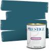 imagePRESTIGE Paints Interior Paint and Primer In One 1Gallon SemiGloss Comparable Match of Benjamin Moore Colonial Blue728BMPCM