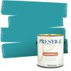 imagePRESTIGE Paints Interior Paint and Primer In One 1Gallon SemiGloss Comparable Match of Benjamin Moore Colonial Blue741BMPCM