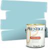 imagePRESTIGE Paints Interior Paint and Primer In One 1Gallon SemiGloss Comparable Match of Benjamin Moore Colonial Blue744BMPCM