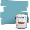 imagePRESTIGE Paints Interior Paint and Primer In One 1Gallon SemiGloss Comparable Match of Benjamin Moore Colonial Blue747BMPCM