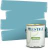 imagePRESTIGE Paints Interior Paint and Primer In One 1Gallon SemiGloss Comparable Match of Benjamin Moore Colonial Blue747BMPCM