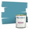 imagePRESTIGE Paints Interior Paint and Primer In One 1Gallon SemiGloss Comparable Match of Benjamin Moore Colonial Blue748BMPCM