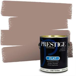 imagePRESTIGE Interior Paint and Primer in One Java Grounds Satin 1 GallonMesh