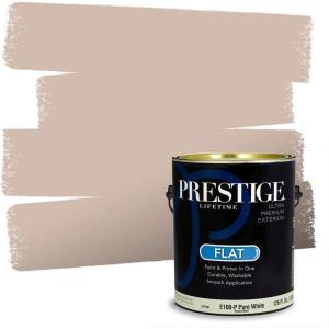 imagePRESTIGE Interior Paint and Primer in One Java Grounds Satin 1 GallonNouveau