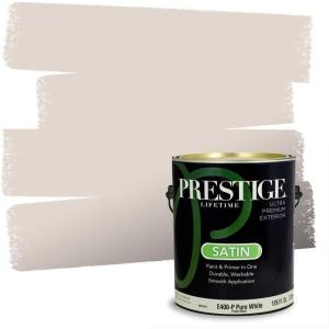 imagePRESTIGE Interior Paint and Primer in One Prairie Dust SemiGloss 1 GallonApricot Sunshine