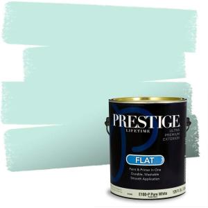 imagePRESTIGE Paints Interior Paint and Primer In One 1Gallon SemiGloss Comparable Match of Benjamin Moore Colonial Blue659BMPCM