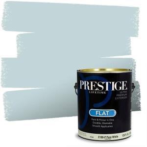 imagePRESTIGE Paints Interior Paint and Primer In One 1Gallon SemiGloss Comparable Match of Benjamin Moore Colonial Blue716BMPCM