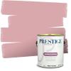 imagePRESTIGE Paints Interior Paint and Primer in One 1 Gallon SemiGloss RosettePink Parisian