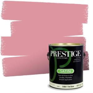 imagePRESTIGE Paints Interior Paint and Primer in One 1 Gallon SemiGloss RosetteCoral Shimmer