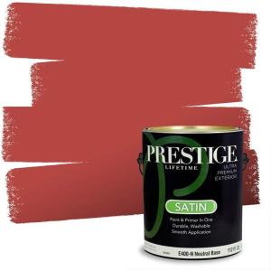 imagePRESTIGE Paints Interior Paint and Primer in One 1 Gallon SemiGloss RosetteHigh Heels