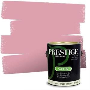 imagePRESTIGE Paints Interior Paint and Primer in One 1 Gallon SemiGloss RosettePink Haze