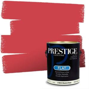 imagePRESTIGE Paints Interior Paint and Primer in One 1 Gallon SemiGloss RosettePiping Hot