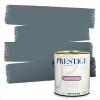 imagePRESTIGE Paints P400T1648BM Interior Paint and Primer In One Satin Comparable Match of Benjamin Moore 1 gallon Slate Blue1637BMPCM
