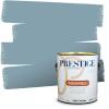 imagePRESTIGE Paints P400T1648BM Interior Paint and Primer In One Satin Comparable Match of Benjamin Moore 1 gallon Slate Blue1643BMPCM