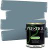 imagePRESTIGE Paints P400T1648BM Interior Paint and Primer In One Satin Comparable Match of Benjamin Moore 1 gallon Slate Blue1644BMPCM