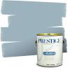 imagePRESTIGE Paints P400T1648BM Interior Paint and Primer In One Satin Comparable Match of Benjamin Moore 1 gallon Slate Blue1648BMPCM