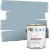 imagePRESTIGE Paints P400T1648BM Interior Paint and Primer In One Satin Comparable Match of Benjamin Moore 1 gallon Slate Blue1648BMPCM
