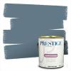 imagePRESTIGE Paints P400T1648BM Interior Paint and Primer In One Satin Comparable Match of Benjamin Moore 1 gallon Slate Blue1650BMPCM
