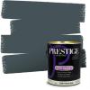imagePRESTIGE Paints P400T1648BM Interior Paint and Primer In One Satin Comparable Match of Benjamin Moore 1 gallon Slate Blue1652BMPCM