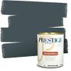 imagePRESTIGE Paints P400T1648BM Interior Paint and Primer In One Satin Comparable Match of Benjamin Moore 1 gallon Slate Blue1652BMPCM
