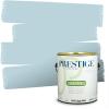 imagePRESTIGE Paints P400T1648BM Interior Paint and Primer In One Satin Comparable Match of Benjamin Moore 1 gallon Slate Blue1654BMPCM