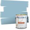 imagePRESTIGE Paints P400T1648BM Interior Paint and Primer In One Satin Comparable Match of Benjamin Moore 1 gallon Slate Blue1656BMPCM