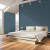 imagePRESTIGE Paints P400T1648BM Interior Paint and Primer In One Satin Comparable Match of Benjamin Moore 1 gallon Slate Blue1659BMPCM