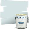 imagePRESTIGE Paints P400T1648BM Interior Paint and Primer In One Satin Comparable Match of Benjamin Moore 1 gallon Slate Blue1660BMPCM