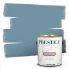 imagePRESTIGE Paints P400T1648BM Interior Paint and Primer In One Satin Comparable Match of Benjamin Moore 1 gallon Slate Blue1664BMPCM