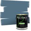 imagePRESTIGE Paints P400T1648BM Interior Paint and Primer In One Satin Comparable Match of Benjamin Moore 1 gallon Slate Blue1665BMPCM