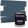 imagePRESTIGE Paints P400T1648BM Interior Paint and Primer In One Satin Comparable Match of Benjamin Moore 1 gallon Slate Blue1666BMPCM