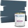 imagePRESTIGE Paints P400T1648BM Interior Paint and Primer In One Satin Comparable Match of Benjamin Moore 1 gallon Slate Blue1666BMPCM