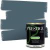 imagePRESTIGE Paints P400T1648BM Interior Paint and Primer In One Satin Comparable Match of Benjamin Moore 1 gallon Slate Blue1673BMPCM