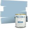 imagePRESTIGE Paints P400T1648BM Interior Paint and Primer In One Satin Comparable Match of Benjamin Moore 1 gallon Slate Blue1676BMPCM