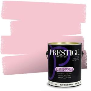 imagePRESTIGE Interior Paint and Primer in One Old Rose SemiGloss 1 GallonSouthern Charm